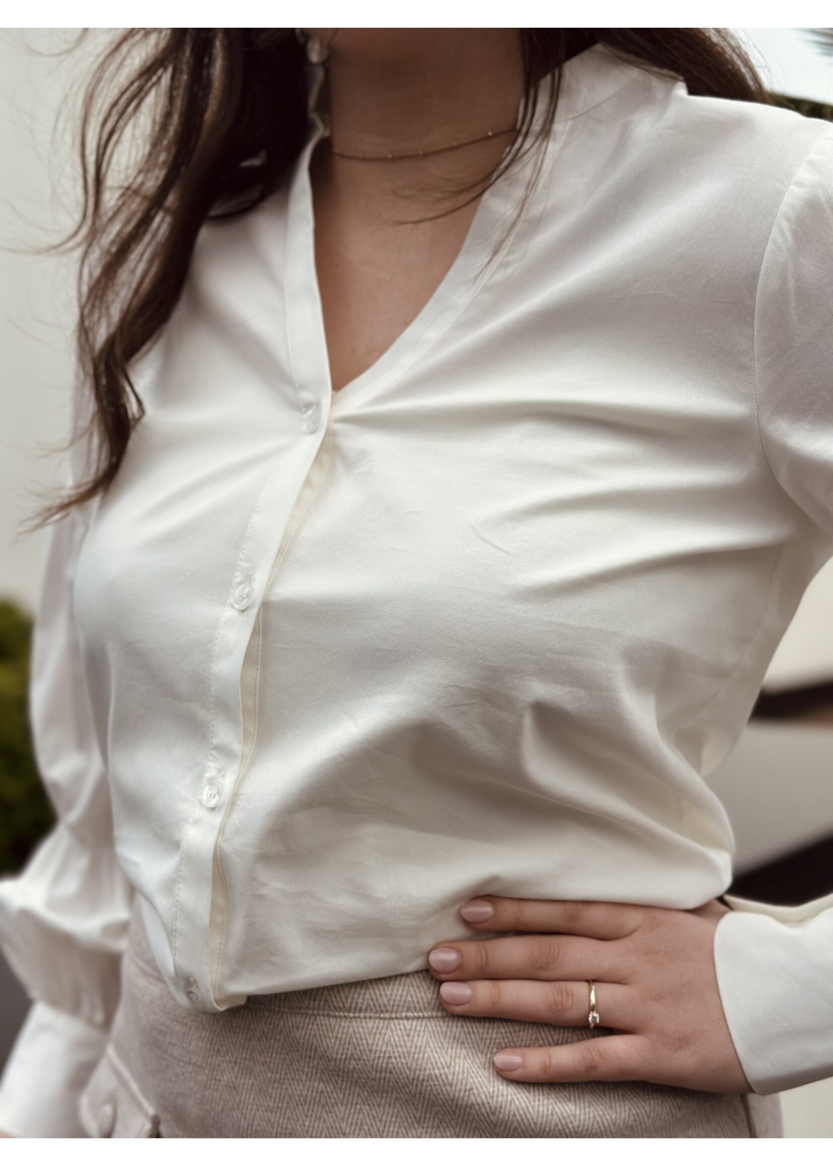 Elvira Elvira Sofie blouse offwhite