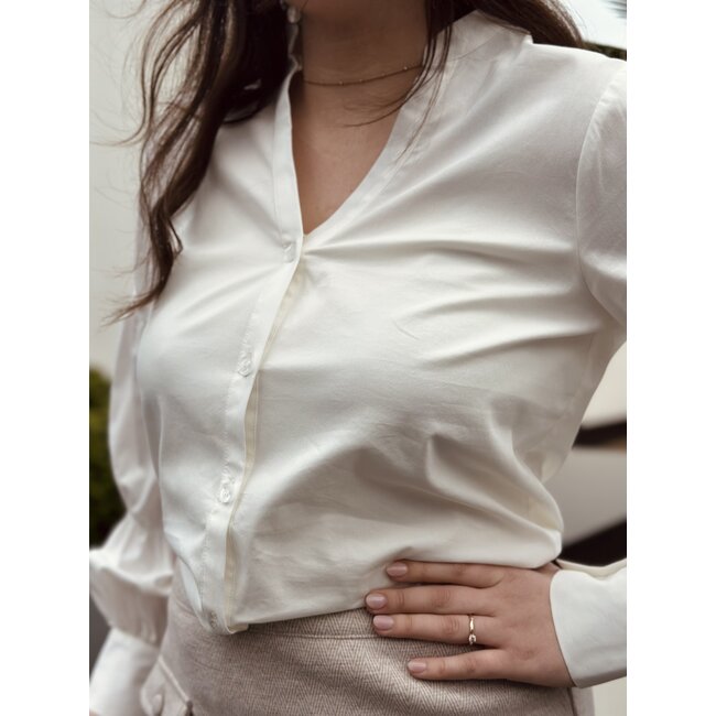 Elvira Elvira Sofie blouse offwhite