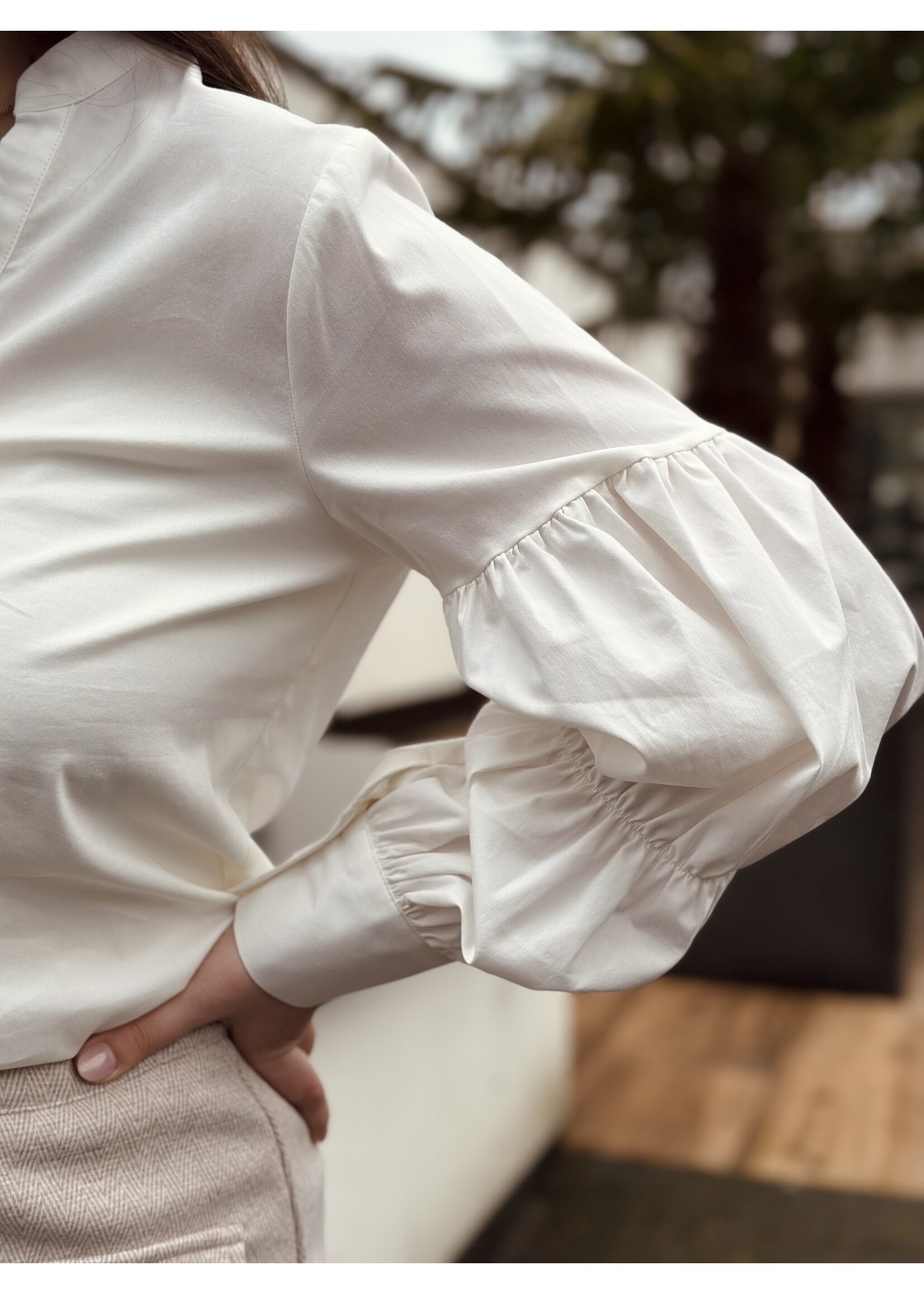 Elvira Elvira Sofie blouse offwhite