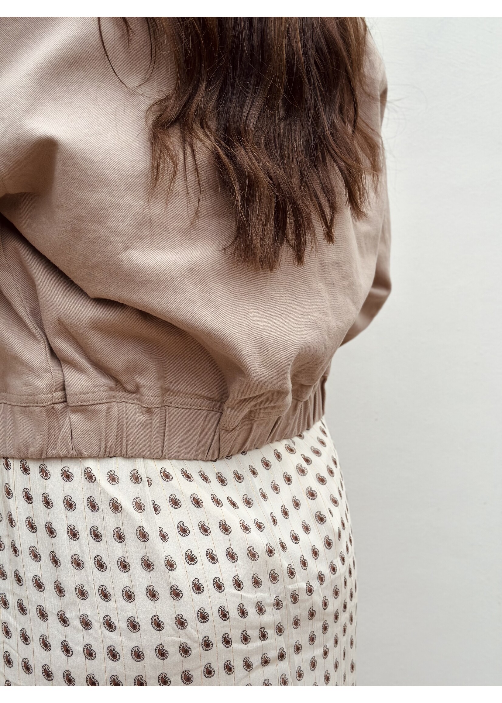 Elvira Elvira Jenny bomber jacket beige