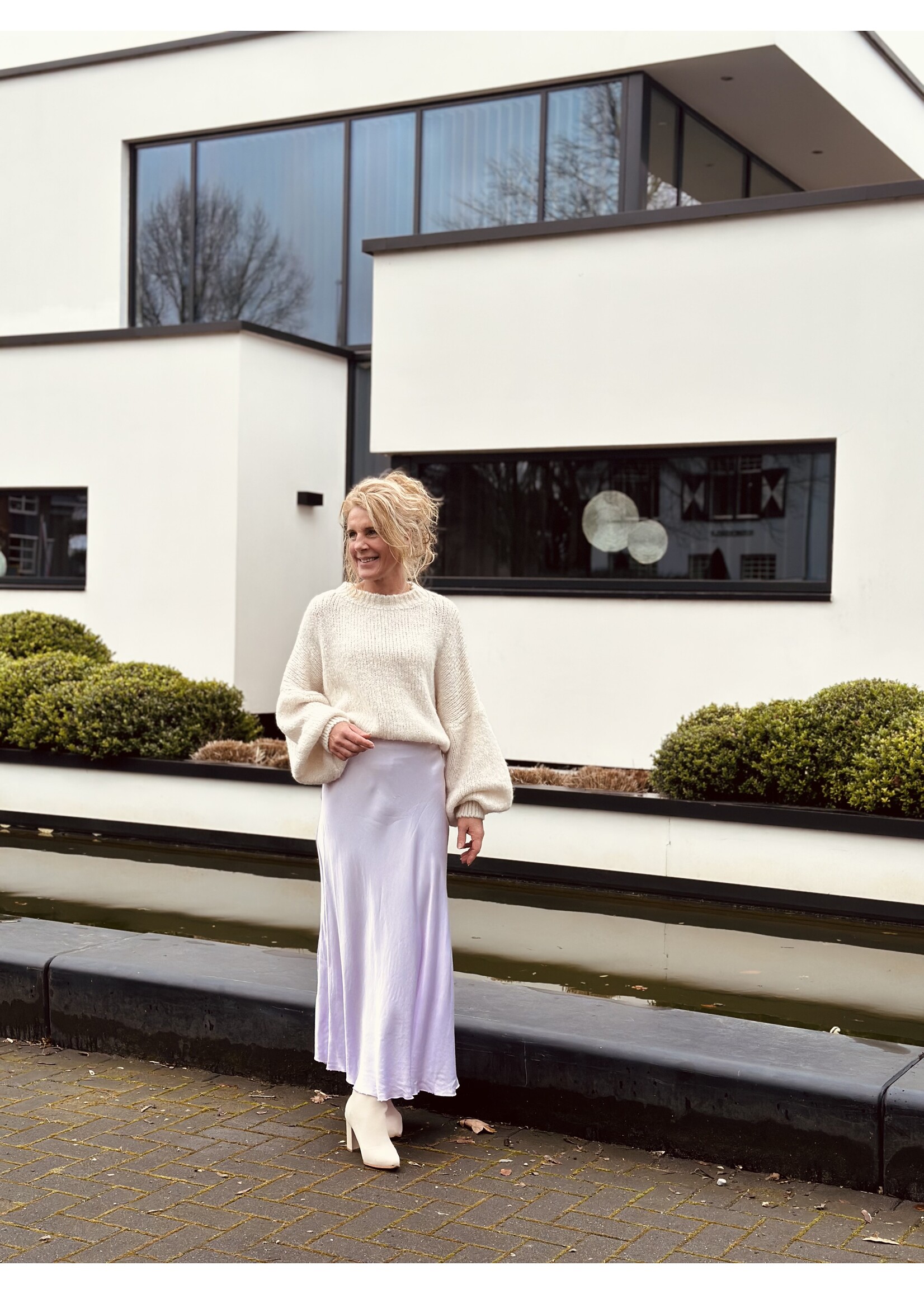 Amira sweater offwhite One Size