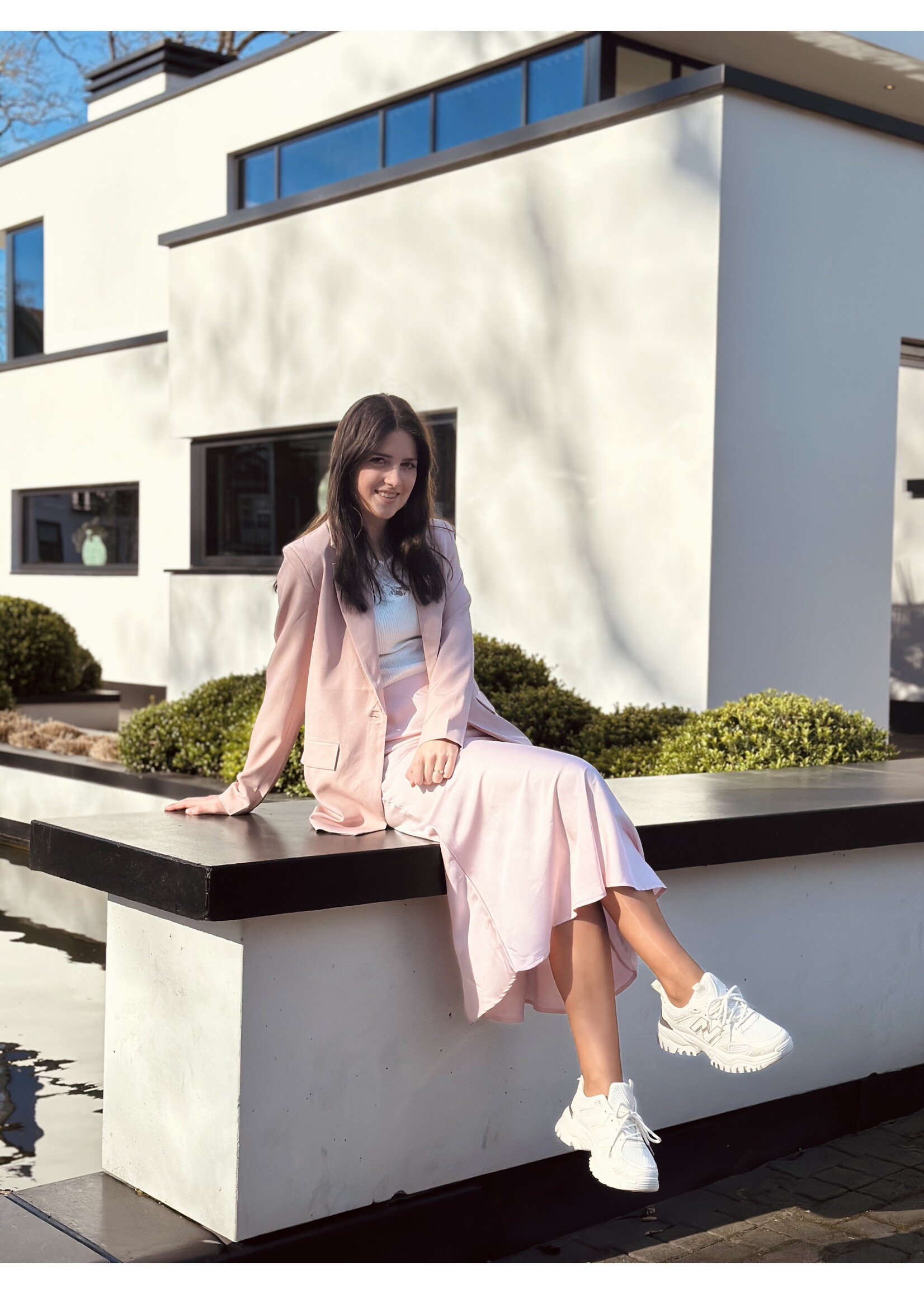 Sisters Point Sisters Point Miriam blazer light pink