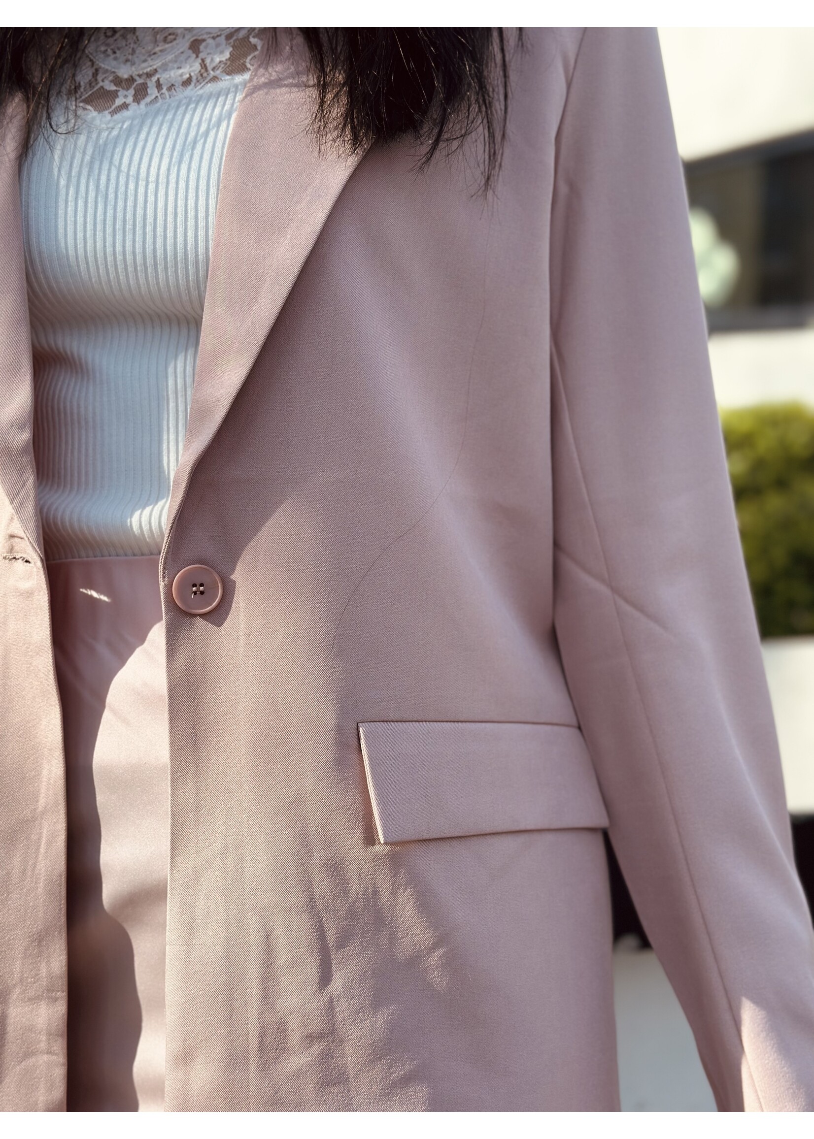 Sisters Point Sisters Point Miriam blazer light pink