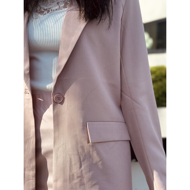 Sisters Point Sisters Point Miriam blazer light pink