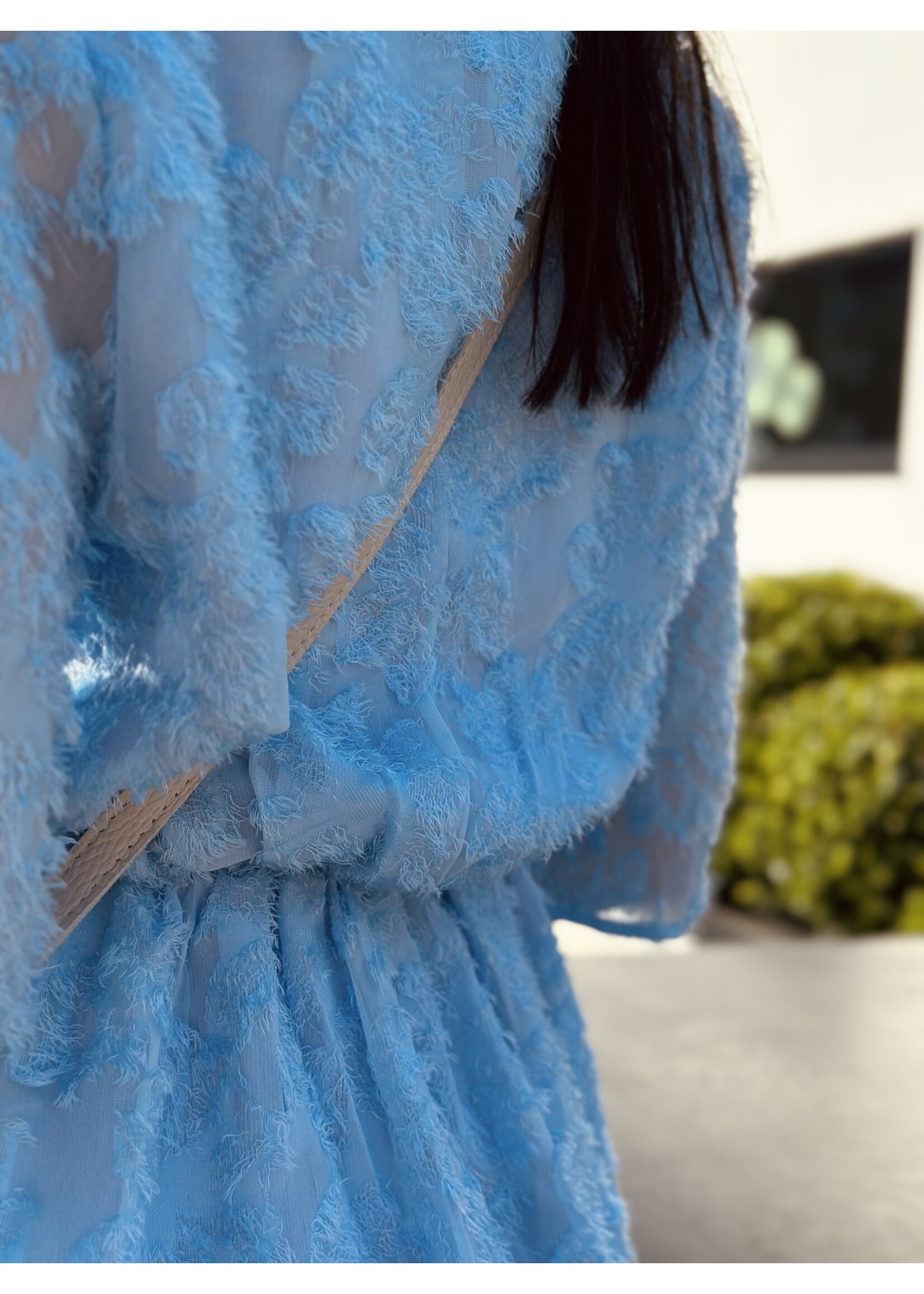 Merella dress light blue