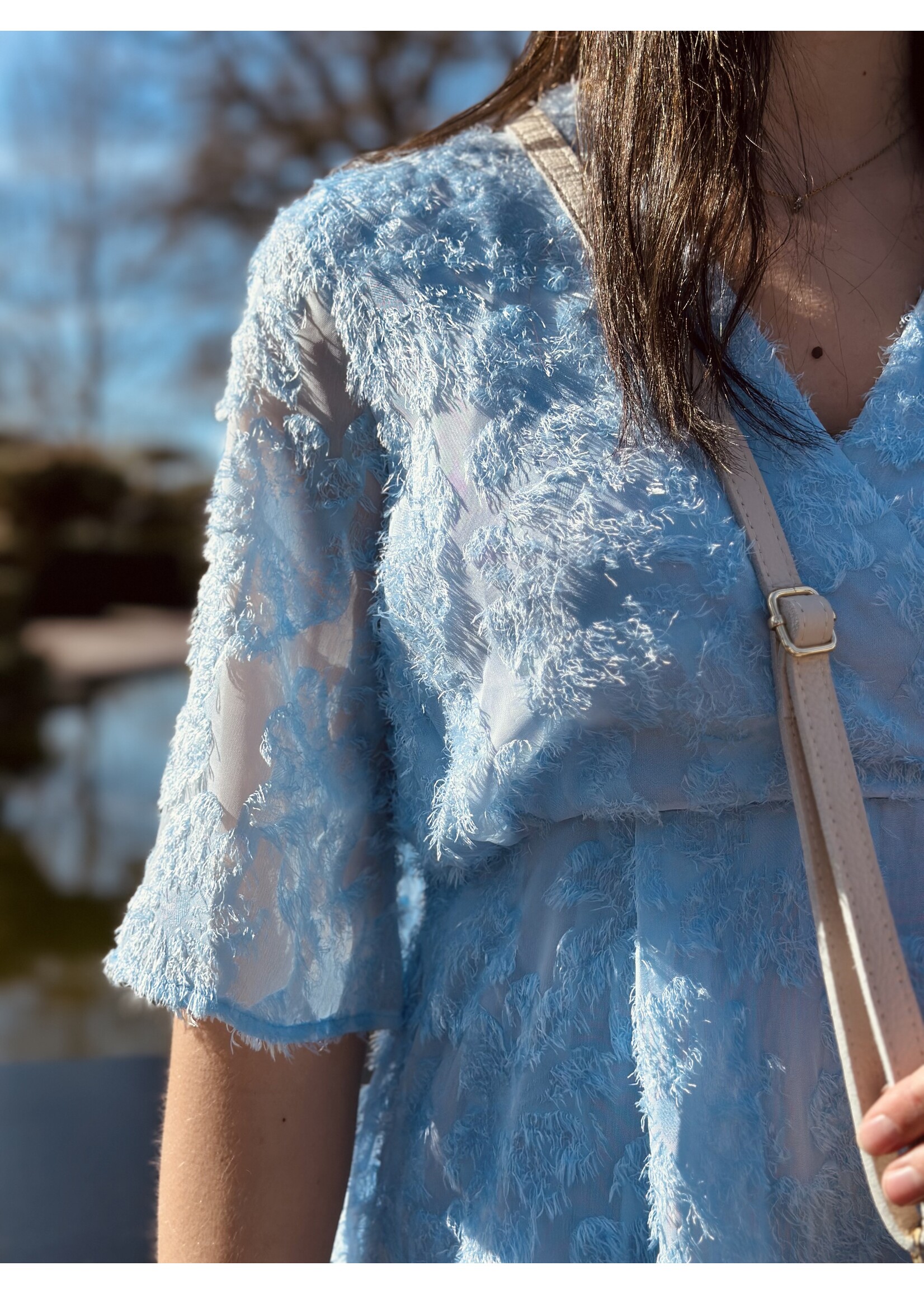 Merella dress light blue