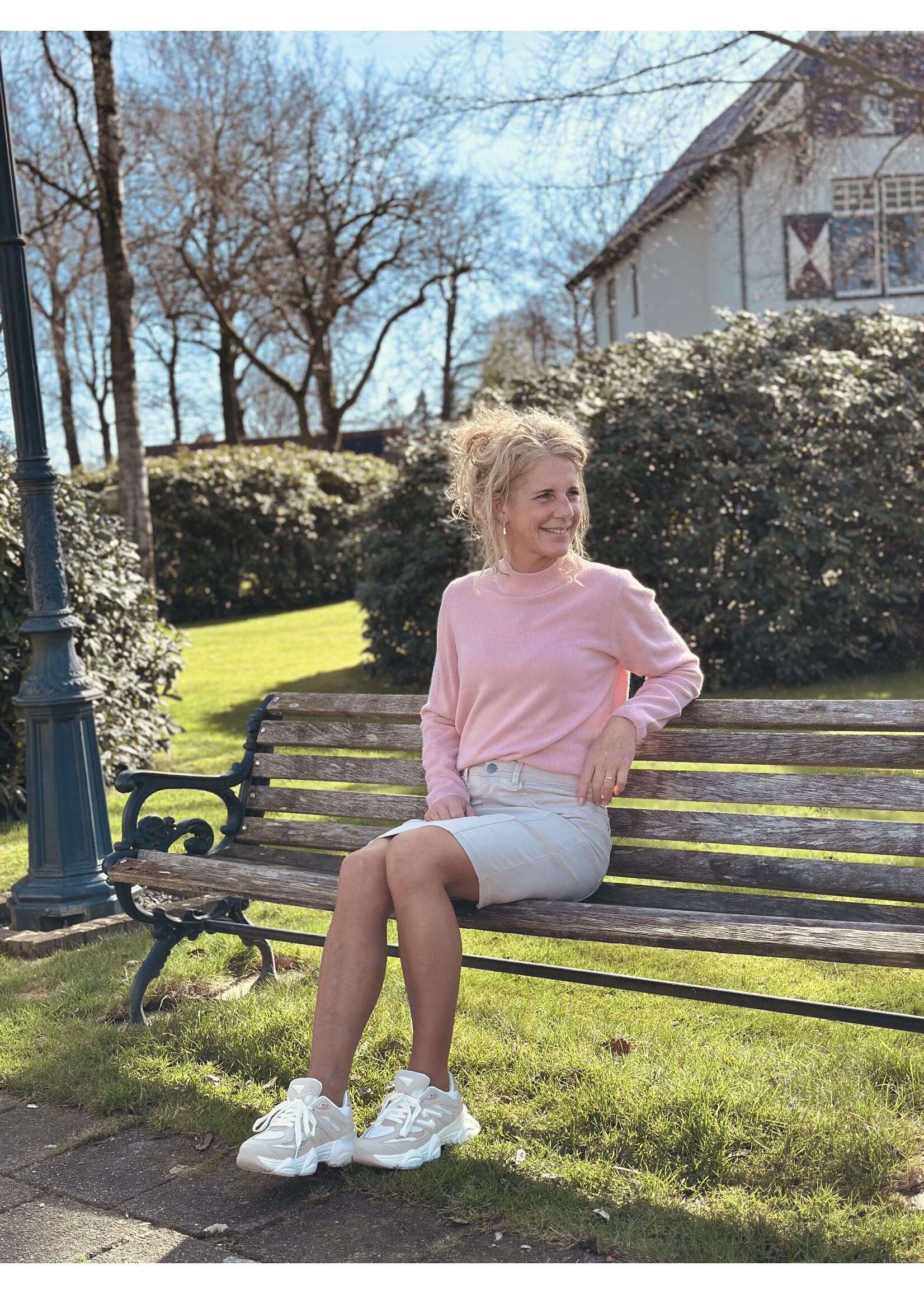 Ze-Ze Ze-Ze Lara skirt beige