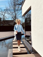 Ze-Ze Ze-Ze Lara skirt marine blue