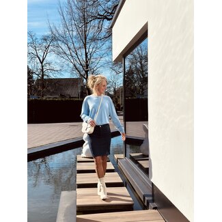 Ze-Ze Ze-Ze Lara skirt marine blue