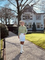 Ze-Ze Ze-Ze Lara skirt white