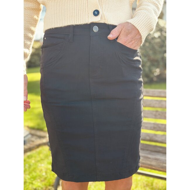 Ze-Ze Ze-Ze Lara skirt black