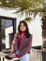 Lofty Manner Lofty Manner Ariana jacket pink print