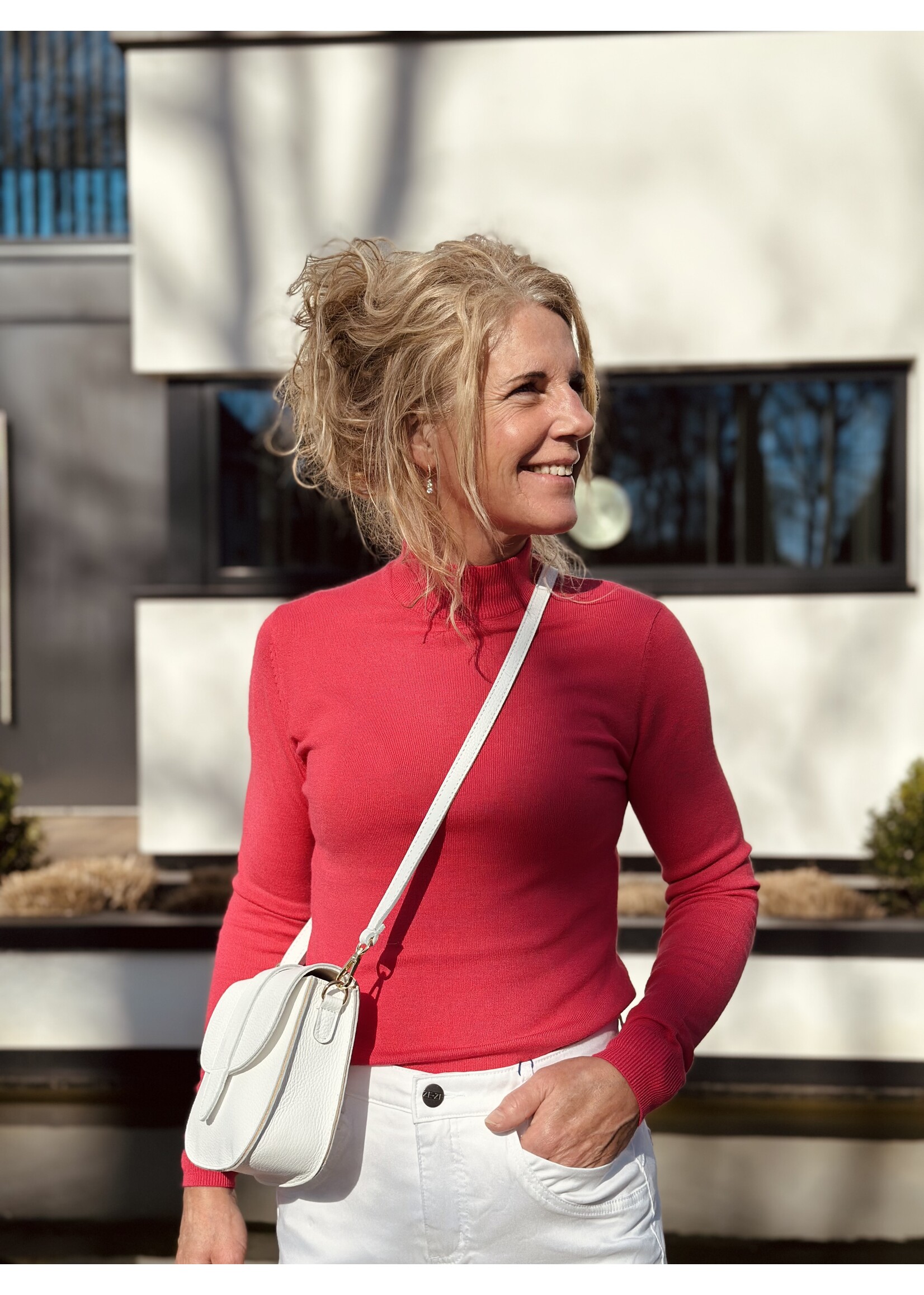 Ze-Ze Ze-Ze Rianne turtle top pink