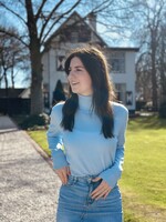 Roanne turtleneck light blue