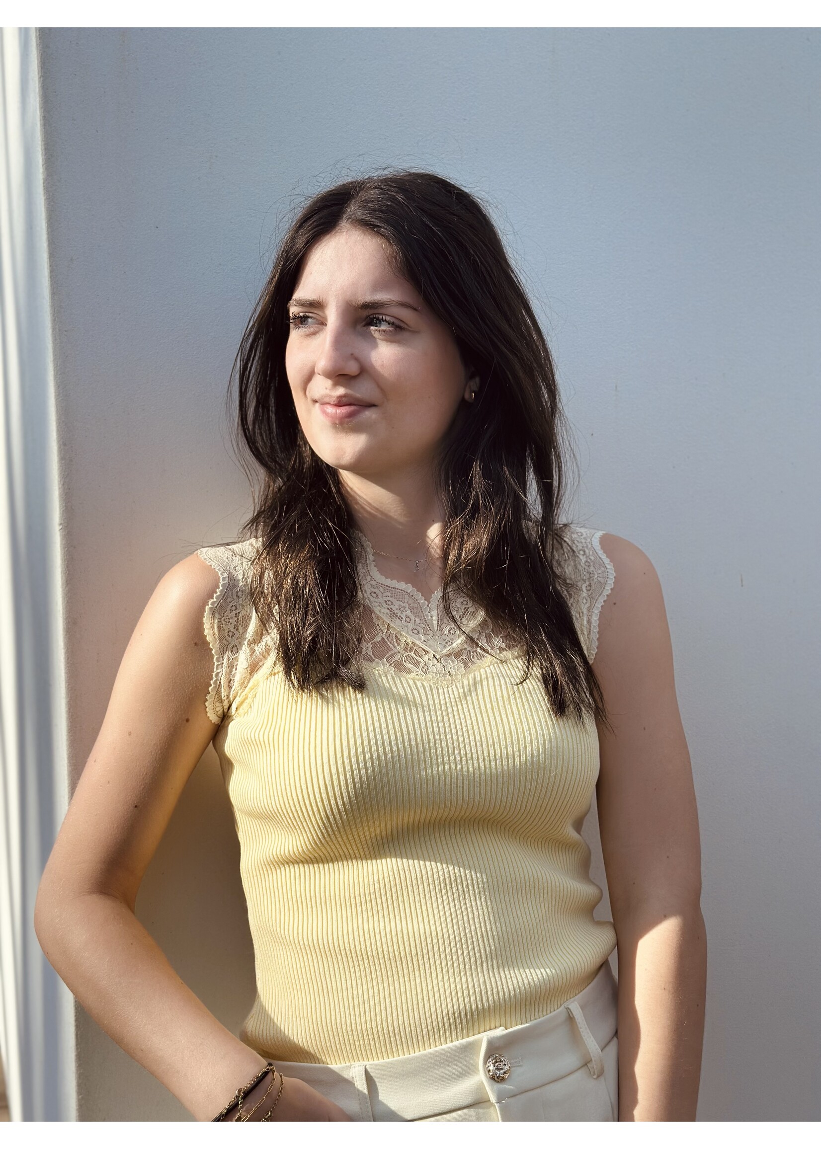 Frederieke top yellow