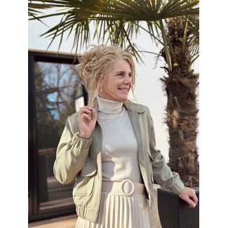Elvira Elvira Zenzi bomber jacket khaki
