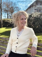 Lofty Manner Lofty Manner Jada cardigan offwhite