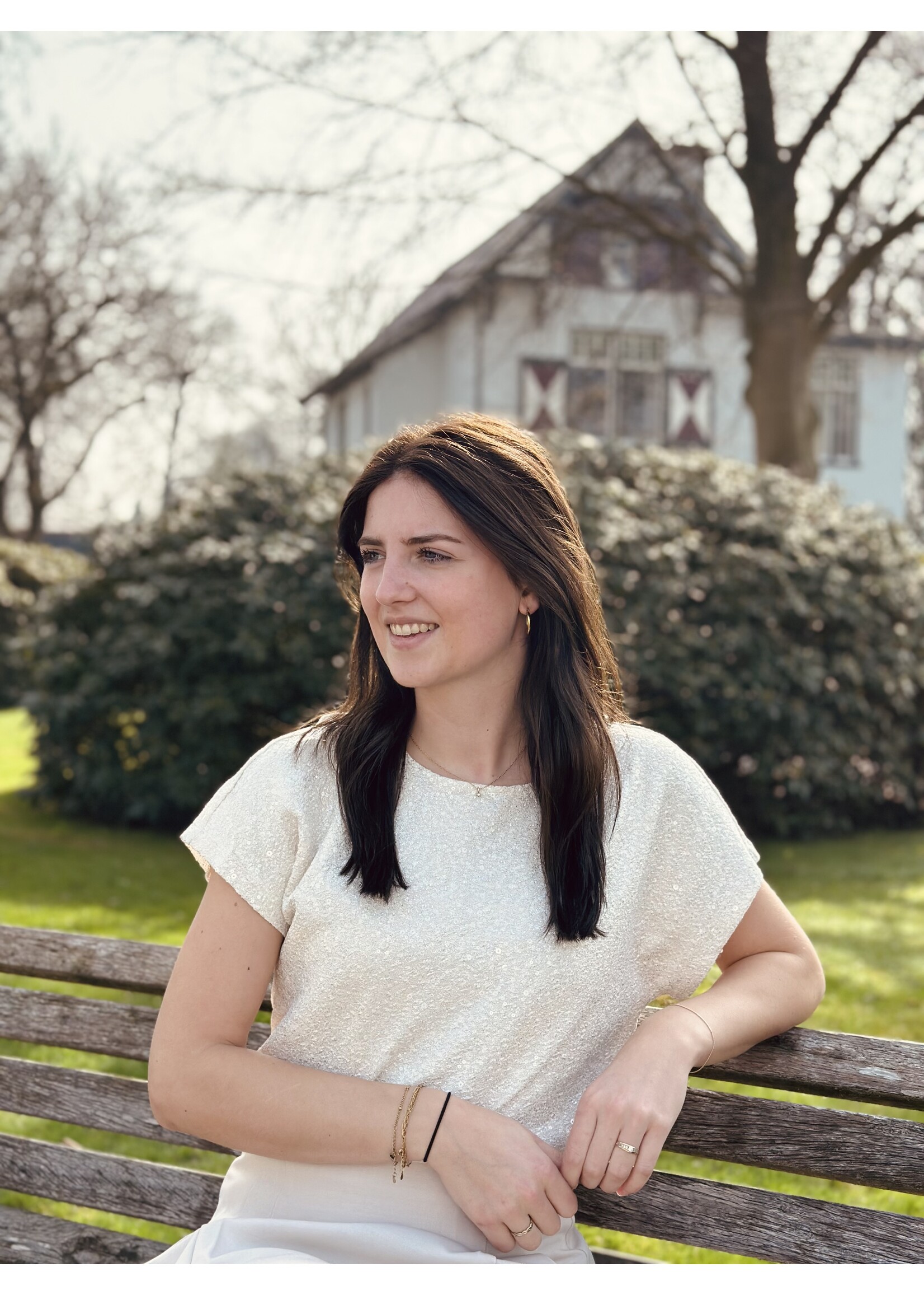 Smashed Lemon Smashed Lemon Elvive top beige glitter