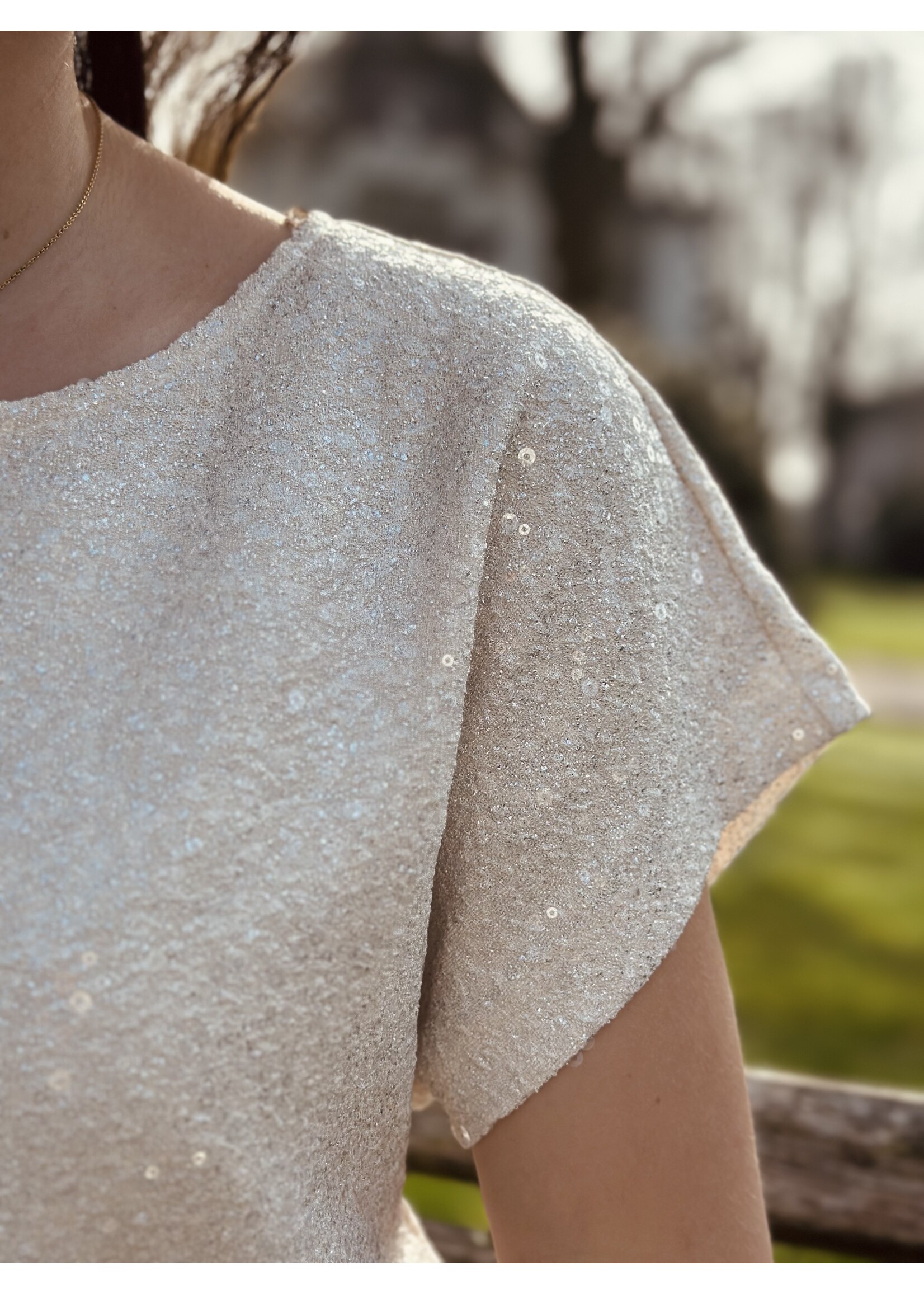 Smashed Lemon Smashed Lemon Elvive top beige glitter