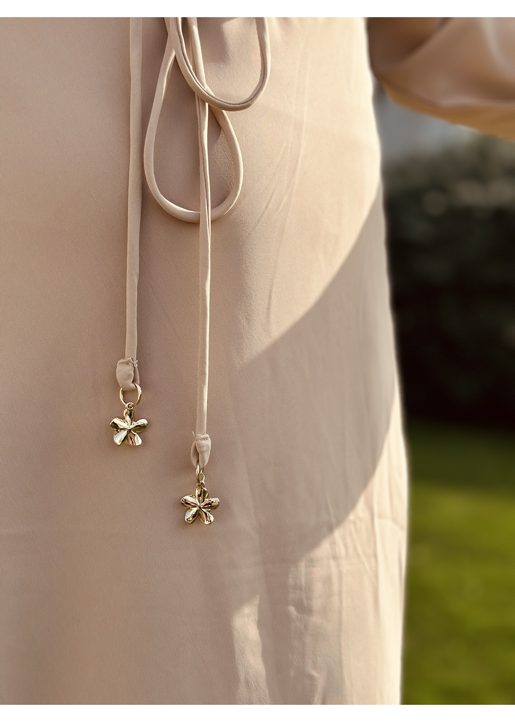 Loesanne long dress camel