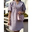 Isalinn dress flower print purple