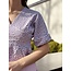 Isalinn dress flower print purple
