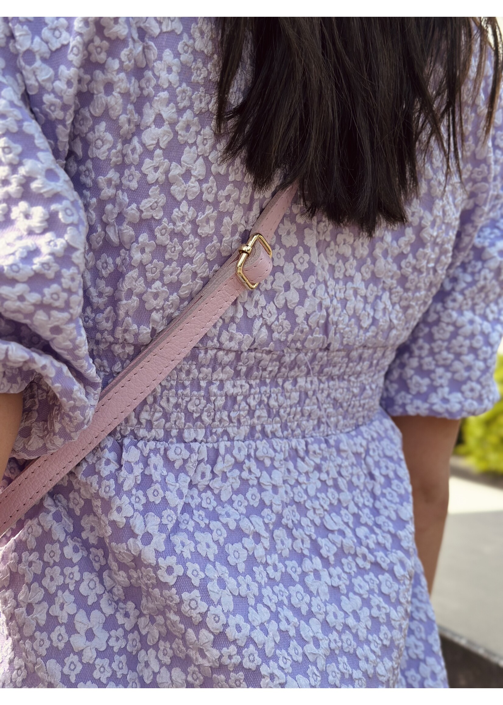 Isalinn dress flower print purple