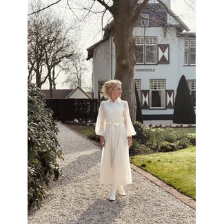 Larissa long dress beige