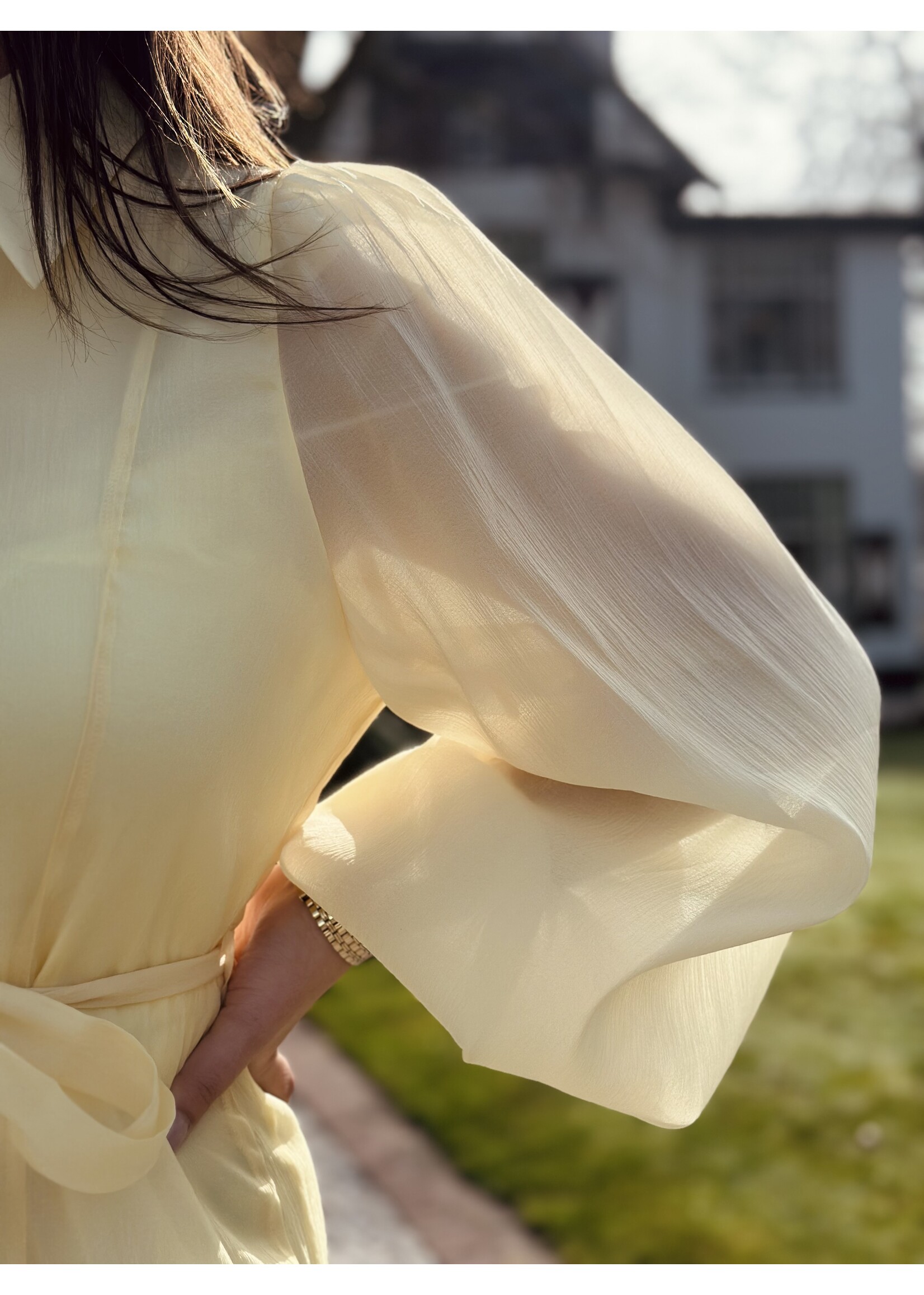 Larissa long dress yellow