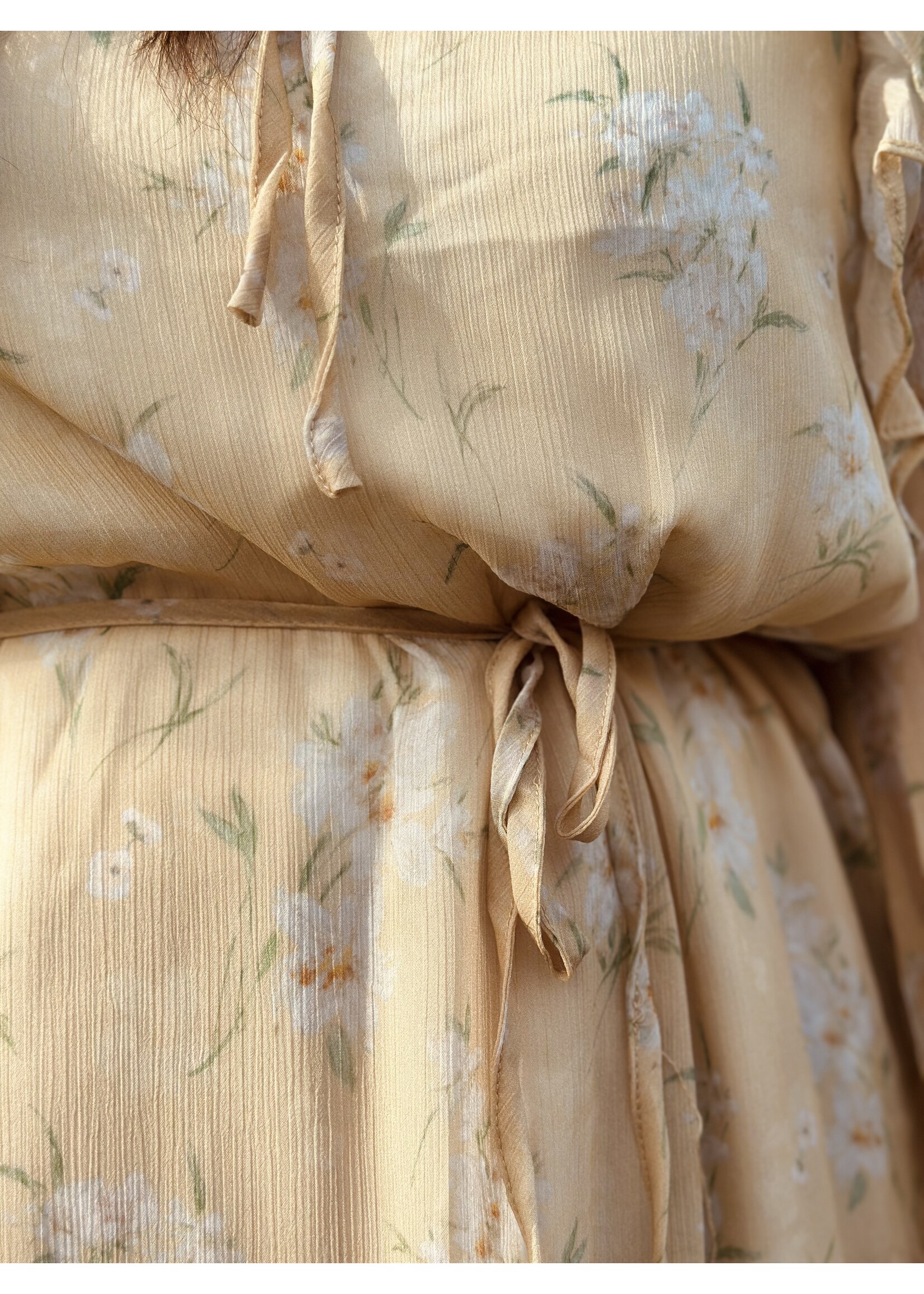 Noëlla dress flower print yellow