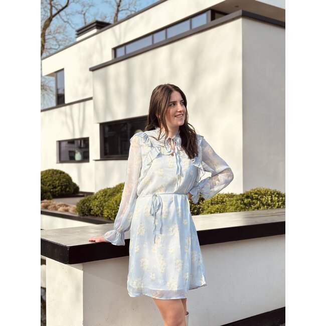 Noëlla dress flower print blue