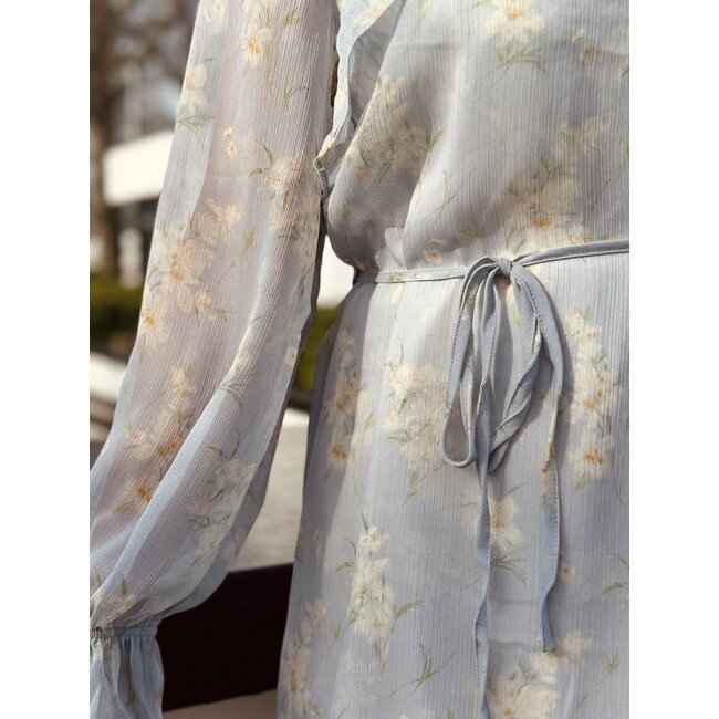 Noëlla dress flower print blue