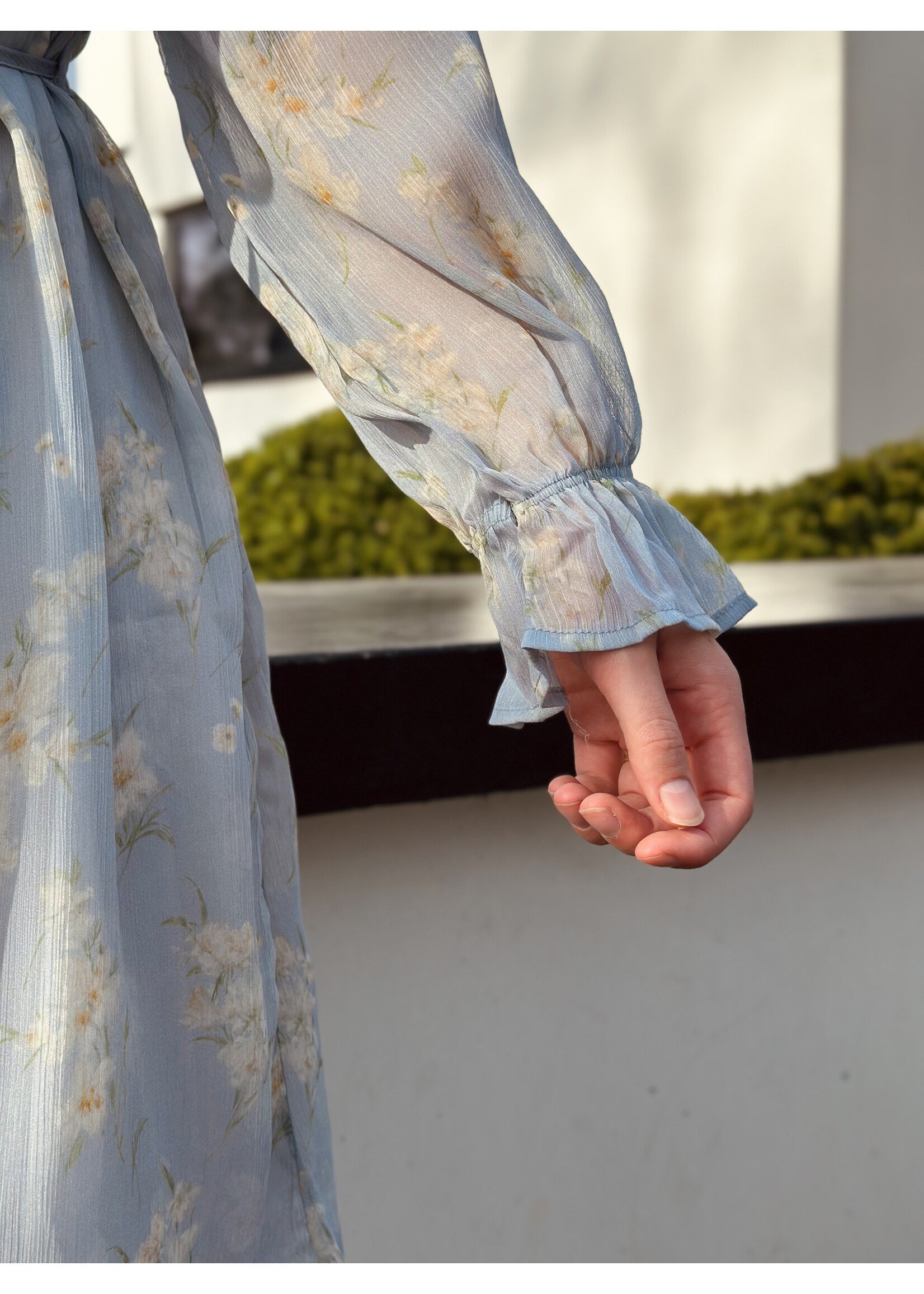 Noëlla dress flower print blue