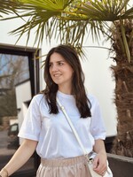 Sisters Point Sisters Point Amanda basic t-shirt white