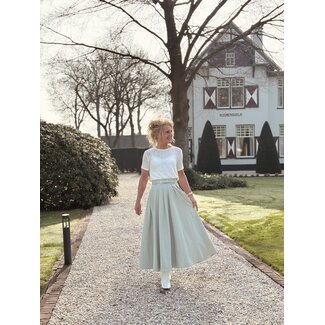 Meliana long skirt mint green