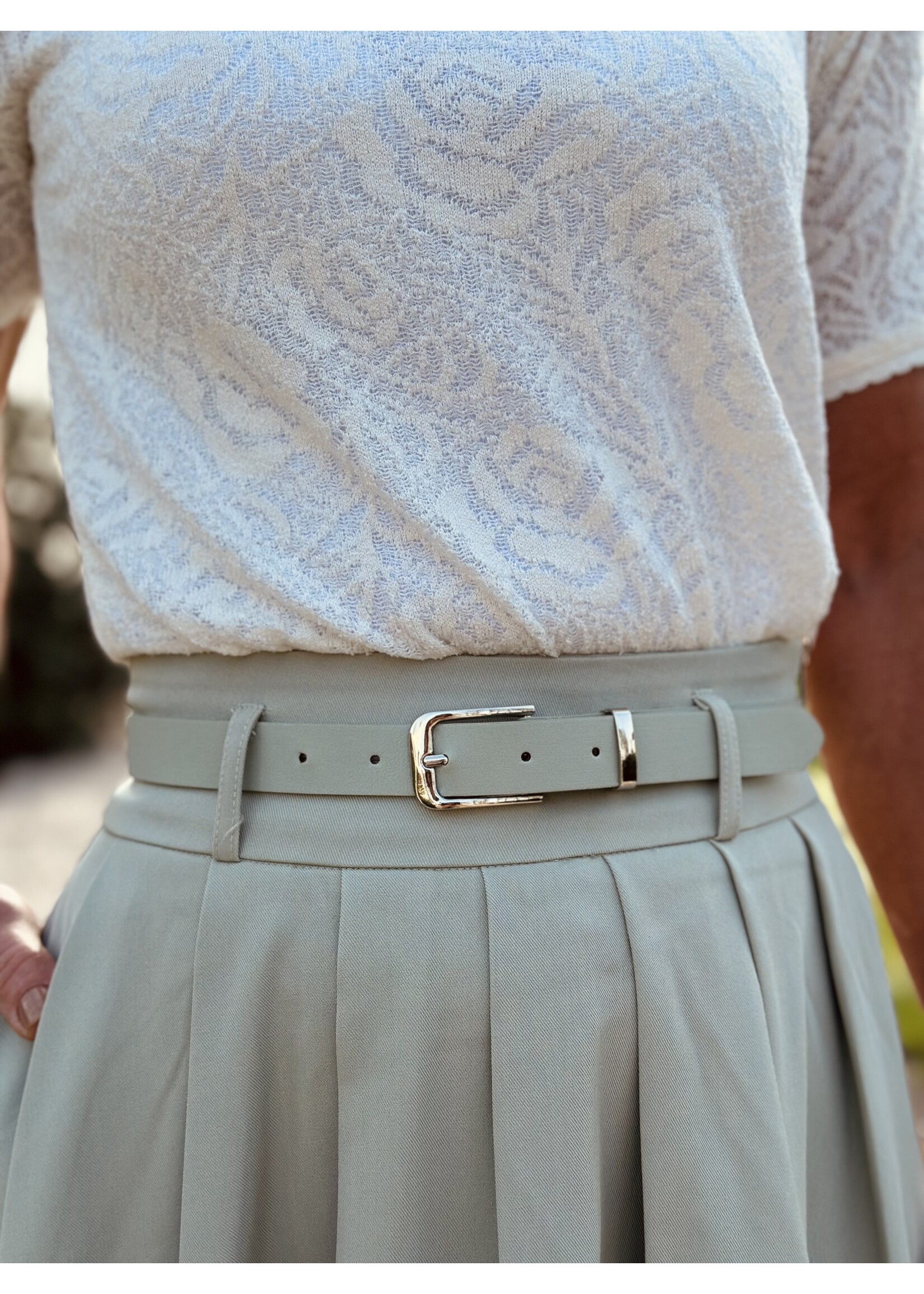 Meliana long skirt mint green