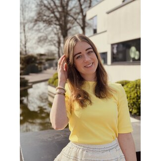 Lionora top yellow One Size