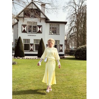 Lucie skirt satin yellow One Size