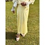 Lucie skirt satin yellow One Size