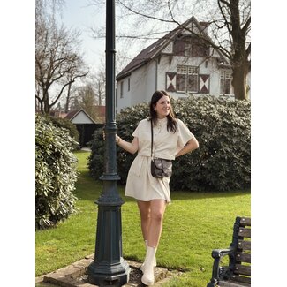 Nine dress beige
