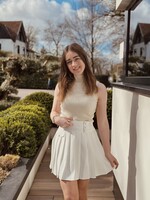 Magriete top beige One Size