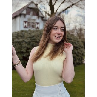 Magriete top yellow One Size