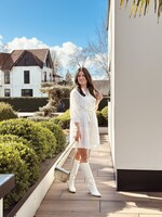 Smashed Lemon Smashed Lemon Livera dress white broderie