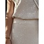 Smashed Lemon Smashed Lemon Elvive skirt beige glitter