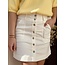 Smashed Lemon Smashed Lemon Lianna skirt denim white