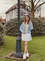 Smashed Lemon Smashed Lemon Steffie denim jacket blue