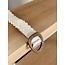 Smashed Lemon Smashed Lemon Josana belt offwhite/brown One Size