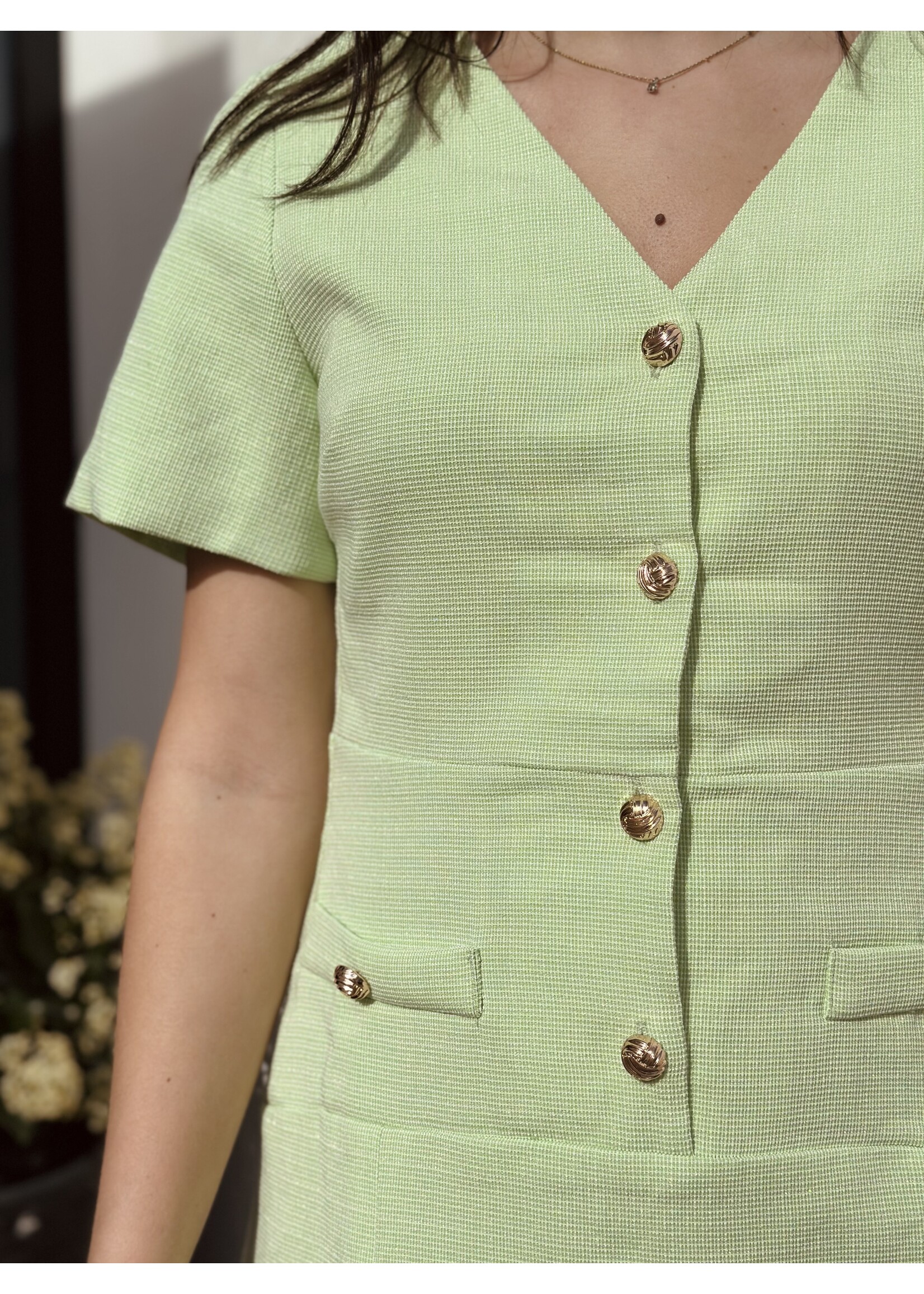 Evetta dress mintgreen