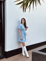 Lenneke dress light blue