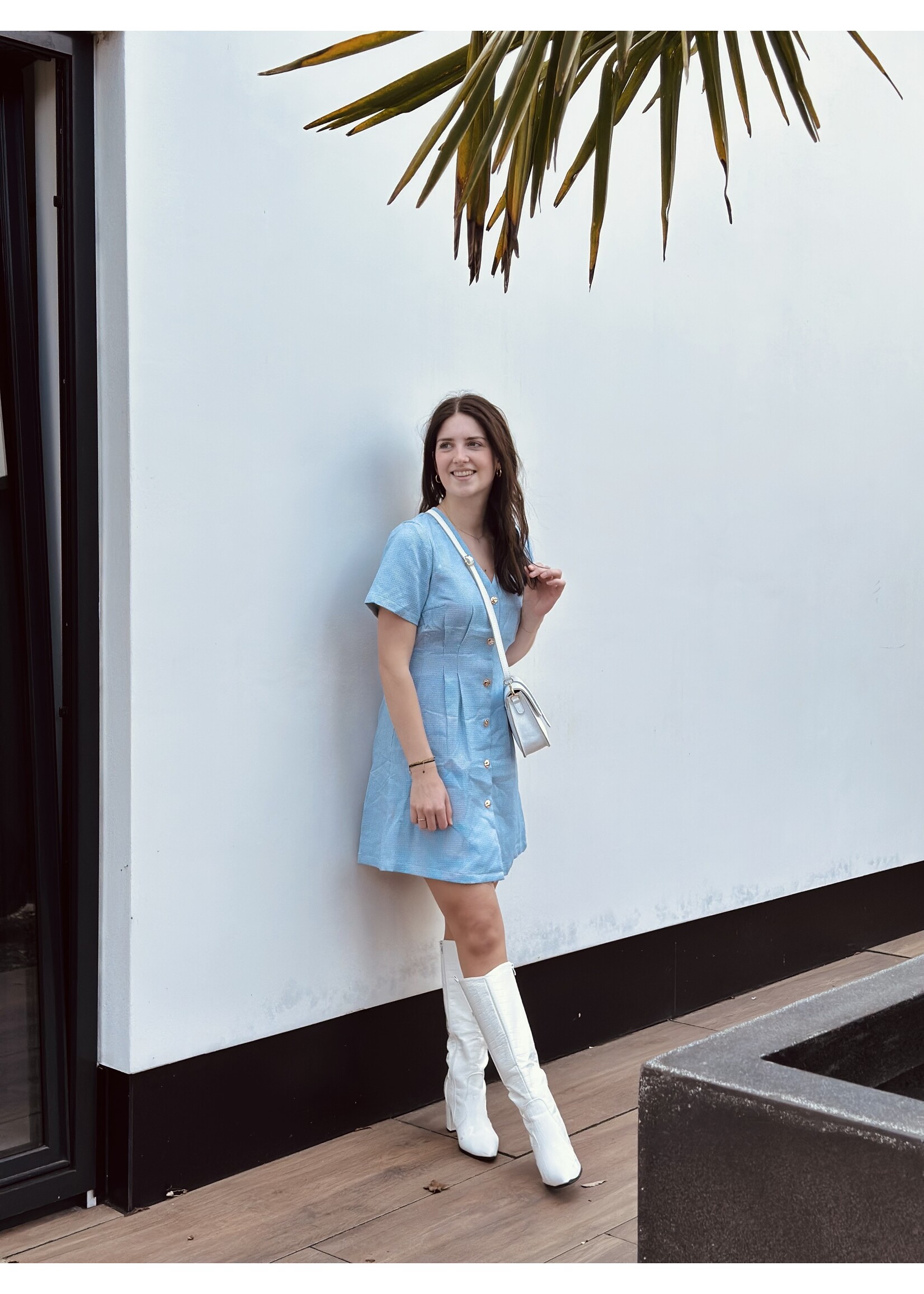 Lenneke dress light blue